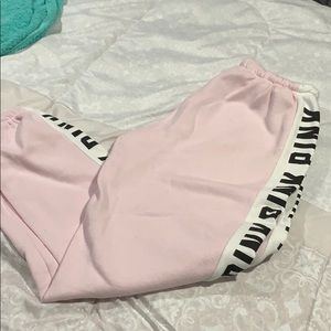 Pink sweats
